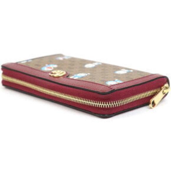 Gucci Doraemon Long Wallet GG Supreme Round Zipper - Picture 4 of 11